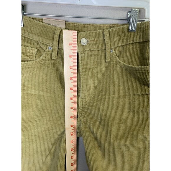 Levi's 311 Corduroy Pants Woman's 29X30 Brown Shaping Skinny Tummy Slimming Y2K - Picture 10 of 11